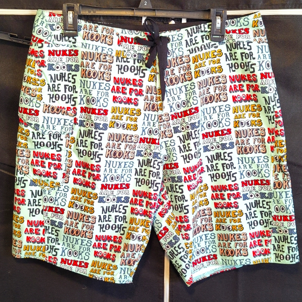 Volcom Nukes Are For Kooks Board Shorts